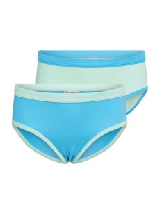 Beeren Meisjes Mix&Match slips Mint/Turquoise 2Pack