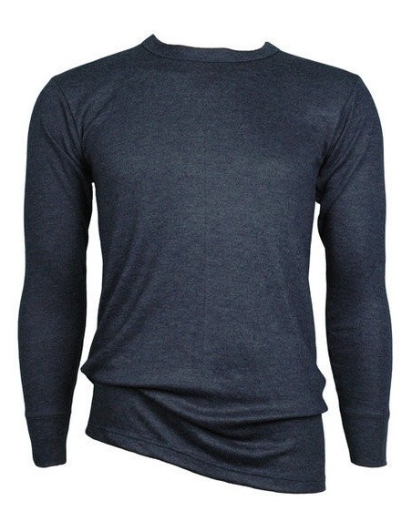 Beeren Heren ondergoed Shirt thermo lange mouw Navy